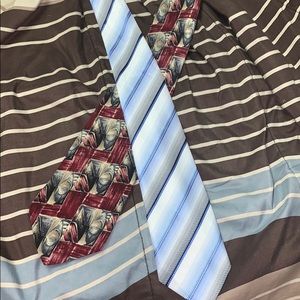 Ties 2 - Blue/Gray & Maroon/Gray/Black